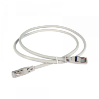 Kabel sieciowy Patchcord S/FTP Cu Kat 6A LSFH, 5 m, szary | 209115 Televes