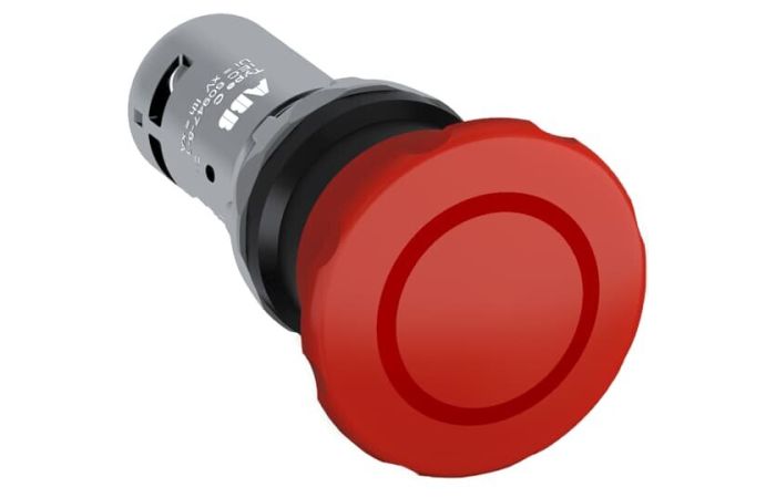 Przycisk bezpieczeństwa 1NO/1NC CE4P-10R-11, czerwony | 1SFA619551R1071 ABB