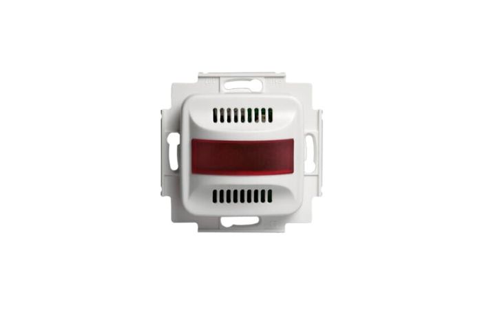 Lampka alarmowa czerwona z buczkiem, biały, Signal, FIM1200 | 2TKA002131G1 ABB