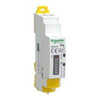 Licznik energii elektrycznej 1-fazowy 40A 220V kl.1 MID wyświetlacz kWh, 40A, Acti 9 | A9MEM2000 Schneider Electric