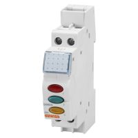 Lampka kontrolna potrójna czerwono-żółto-zielona 230V AC | GW96598 Gewiss