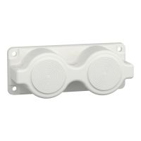 Płyty dławicowe z nacięciami 2 otwory 66mm PrismaSet | LVS08897 Schneider Electric