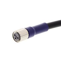 Przewód przyłączeniowy PVC, prosty, M8-3pin, 2m [ XS3F-LM8PVC3S2M ] | 358078-ERROR Omron Electronics