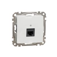 Gniazdo komputerowe RJ45 kat. 5e UTP, białe, Sedna Design & Elements | SDD111451 Schneider Electric