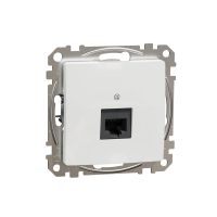 Gniazdo komputerowe RJ45 kat. 6 UTP, białe, Sedna Design & Elements | SDD111461 Schneider Electric