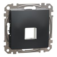 Płytka centralna keystone, czarny antracyt, Sedna Design & Elements | SDD114421 Schneider Electric