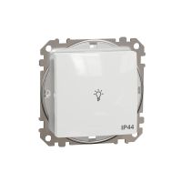 Przycisk "światło" IP44, biały, Sedna Design & Elements | SDD211132 Schneider Electric