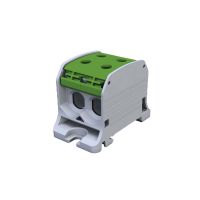 Złączka szynowa gwintowa STB 50-2 Al/Cu 87320 SIMBLOCK zielona | 81002005 Simet