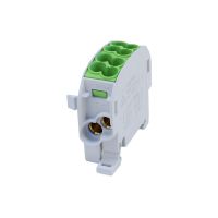 Blok rozdzielczy odgałęźny SCB 25 Al/Cu 80110 SIMBLOCK zielony | 81501005 Simet