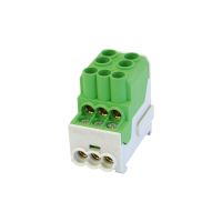 Blok rozdzielczy SDB 100 Al/Cu 80010 SIMBLOCK zielony | 81601005 Simet