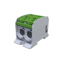 Złączka szynowa gwintowa Al/Cu STB 95-2 87520 SIMBLOCK zielony | 81102005 Simet