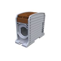 Złączka szynowa gwintowa Al/Cu STB 300 87910 SIMBLOCK brązowy | 81301015 Simet
