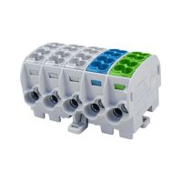 Blok rozdzielczy odgałęźny SCB 25-5X Al/Cu 80150 SIMBLOCK sza/nie/zie | 81500020 Simet