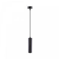 Lampa MADARA MINI II GU10 zwis baza 230V IP20 fi55x200mm czarna kabel 1m | SLIP003023 Wojnarowscy