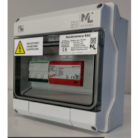 Rozdzielnica AC Typ42 do 8 kW 3-faz. B16 3P 1 ochronnik T1+T2 zalecany kabel 5x4mm2 | RAC42/3F/B16A/T1+T2/UV Ml System +
