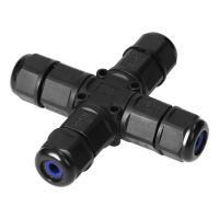 Konektor kablowy, rozdzielacz czterokrotny typu-X, IP68, 3x4mm2, 450V/25A | OR-AE-13615 Orno