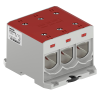 Zacisk uniwersalny, złączka OTL300-3 czerwony 3xAl/Cu 95-300mm2 1000V MAA3300R10 | MAA3300R10 Morek