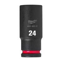 Nasadka udarowa HEX 1/2"" długa 24 mm | 4932480342 Milwaukee