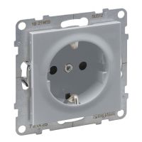 Gnizado Schuko 2P+Z 16 A 250 V zaciski śrubowe, aluminium, Suno | 721325 Legrand