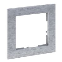 Ramka pojedyncza, aluminium szczotkowane, Suno | 721561 Legrand