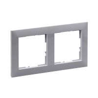Ramka podwójna, cement, Suno | 721542 Legrand