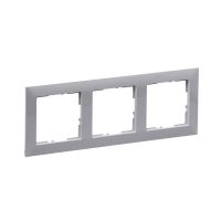 Ramka potrójna, cement, Suno | 721543 Legrand