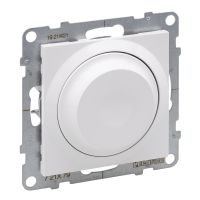 Ściemniacz obrotowy 240 V 50 Hz 5 75 W (10 lamp maks.), biały, Suno | 721179 Legrand