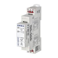 Przekaźnik instalacyjny bistabilny 24 VAC/DC , 16A | OR-PI-456/24UC Orno