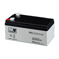 Akumulator AGM 12V 3,4Ah 134x67x60mm) | MWS 3.4-12 Power Solution