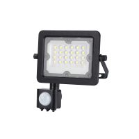 Naświetlacz z czujnikiem ruchu GALAXI 20W 1800lm 860 6000K IP65 czarny | LFL221S BestService