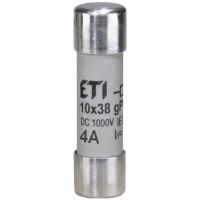 Wkładka bezpiecznikowa CH10x38 gPV 4A/1000V DC | 002625069 Eti