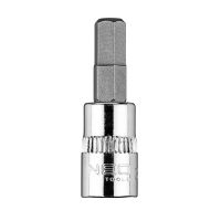 Końcówka sześciokątna H6 na nasadce 1/4", krótka, 37mm | 10-313 NEO TOOLS