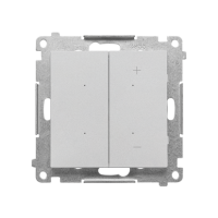 DIMMER RGB – Ściemniacz do pasków RGBW, sterowany smartfonem (moduł); Aluminium mat Simon 55 GO | TESRGB1W.01/143 Kontakt Simon