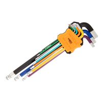 Klucze sześciokątne 1.5-10 mm, zestaw 9 sztuk | 09-512 NEO TOOLS