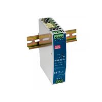 Zasilacz impulsowy Meanwell 230VAC/24VDC, 3,1A, DIN | NDR-75-24 Meanwell