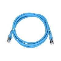 Patchcord LAN RJ45 Kat.6A S/FTP 2m AWG26 CU niebieski Extralink | EX.6563 Batna