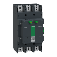 Stycznik mocy, TeSys Giga, 3 biegunowy (3NO), AC-3 <=440V 630A, wersja rozszerzona, 200…500V szeroko | LC1G630LSEA Schneider Electric