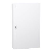 Rozdzielnica modułowa natynkowa 5x24 IP40, IK09 drzwi białe, PrismaSeT XS PSXS-5-24-NT-B | LVSXQ524 Schneider Electric
