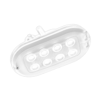 Oprawa kanałowa n/t OVAL LED BASIC 4,7W 450lm 840 4000K IP44 biała | 233623 Lena Lighting