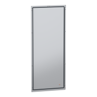 Ściana tylna, PanelSeT SFN, do obudowy H1400 W600mm, mocowanie zewnętrzne | NSYBPN146 Schneider Electric