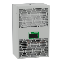 Klimatyzator boczny, Climasys CU, 600W, 230V, 50/60Hz, IP55, Modbus | NSYCU600DG Schneider Electric