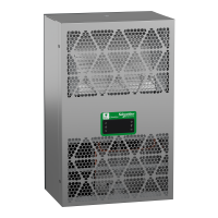 Klimatyzator boczny, Climasys CU, Stal nierdzewna, 600W, 230V, 50/60Hz, IP55, Modbus | NSYCUX600DG Schneider Electric