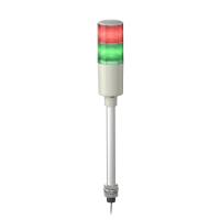 Monolityczne kolumny świetlne, Easy Harmony XVG, 60 mm, czerwony zielony, światło stałe, montaż na r | XVGM2T Schneider Electric