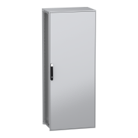 Obudowa modułowa stojąca, PanelSeT SFN, stal dekarbonizowana, płyta montażowa, 2000x800x500mm, IP55 | NSYSFN20850P Schneider Electric
