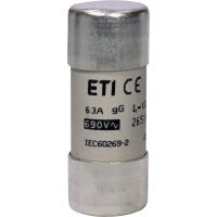Wkładka topikowa cylindryczna CH22x58 gG 63A/690V | 002651048 Eti