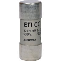 Wkładka topikowa cylindryczna CH22x58 gG 125A/500V | 002651051 Eti