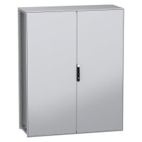 Stojąca obudowa modułowa, PanelSeT SFN, stal dekarbonizowana, płyta montażowa, 2000x1600x600mm, drzw | NSYSFN2016602DP Schneider Electric