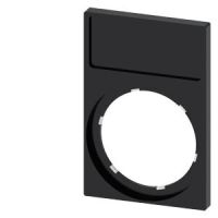 SIRIUS ACT Ø22, ramka prostokątna samoprzylepna dla etykiet 12.5x27mm | 3SU1900-0AN10-0AA0 Siemens