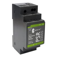 Zasilacz impulsowy PSR 03005 230/ 05VDC 3A 15W na szynę DIN, Uzas: 85-264VAC, Ta70 | 17000-1555 Breve-Tufvassons