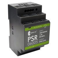 Zasilacz impulsowy PSR 06005 230/ 05VDC 6,5A 32,5W na szynę DIN, Uzas: 85-264VAC, Ta70 | 17000-1560 Breve-Tufvassons